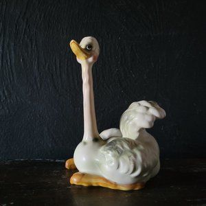 Vintage Joseph Originals Ceramic Ostrich Figurine
